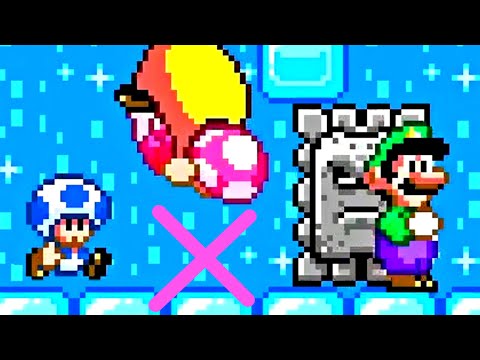 Super Mario Maker 2 Multiplayer Co-OP with Randoms O_o #178