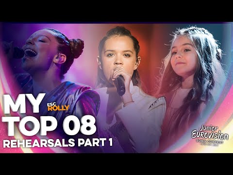 Junior Eurovision 2022 | My Top 8 - Rehearsal Previews Part 1