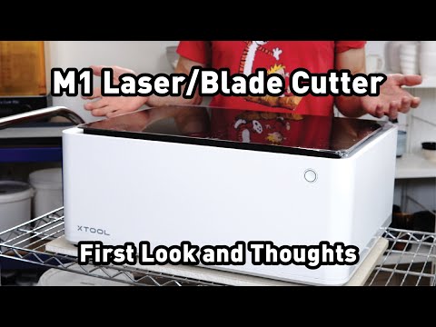 First look at the xTool M1 and RA2, and how I'll incorporate a laser/blade cutter with pottery.