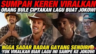 Download lagu VIRALKAN!! ORANG BULE CIPTAKAN LAGU  BUAT JOKOWI SUMPAH KEREN  BANGET mp3