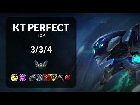 KT PerfecT Camille vs Malphite TOP - KR CHALLENGER Patch 14.18