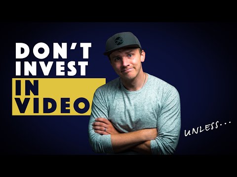5 Reasons NOT to invest in VIDEO for your Business