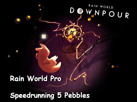 rain world "pro" speedruns getting to five pebbles with simplified moveset | VOD