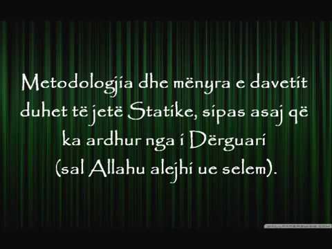 A është kush që daveti të bëhet sipas Kuranit dhe Sunnetit - Feuzan