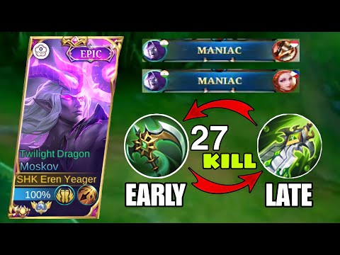 27 KILL + 2X MANIAC!! 🔥 MOSKOV NEW BUILD 2023 (Please Try)