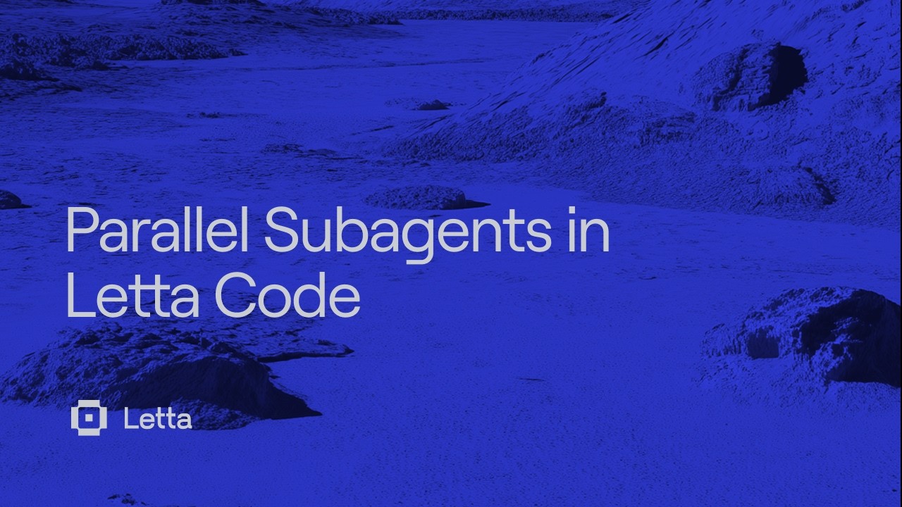 Parallel Sub Agents in Letta Code: Cheaper, Faster Codebase Exploration