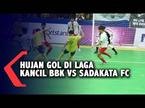 Pesta Gol, Kancil BBK Bungkam Sadakata FC 7-3 di GOR Pangsuma Pontianak