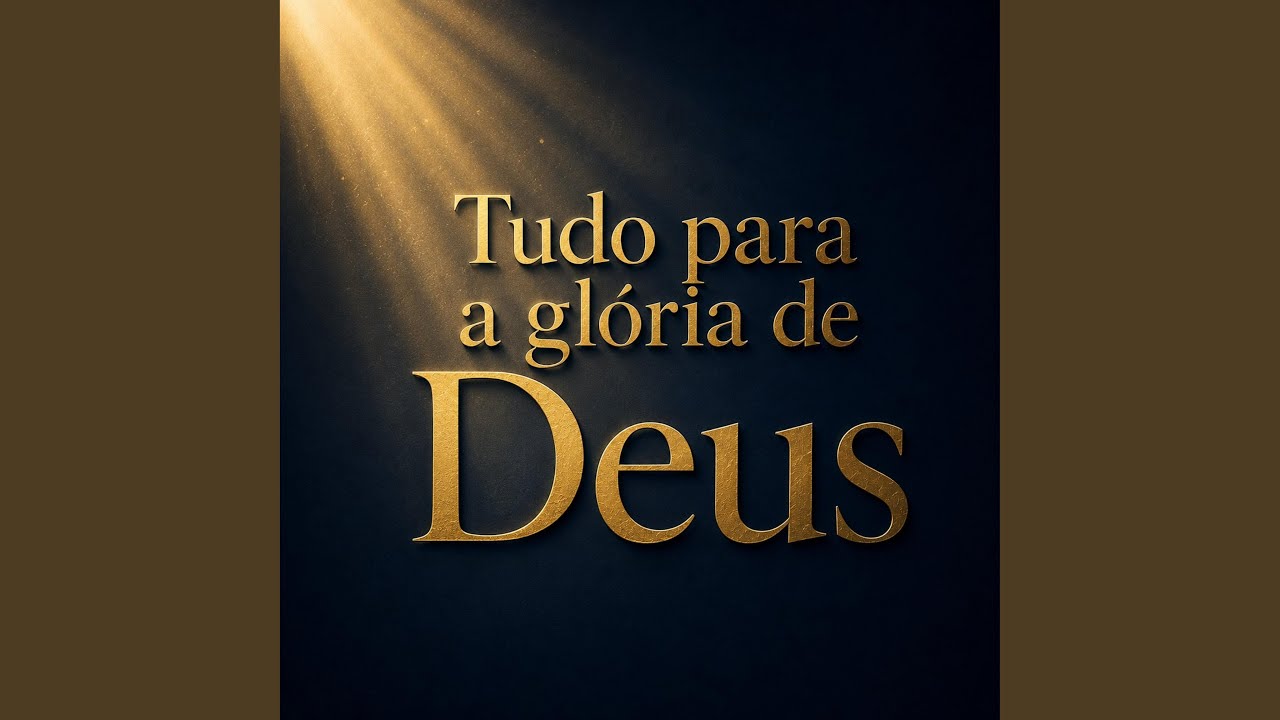 Tudo Para a Glória de Deus