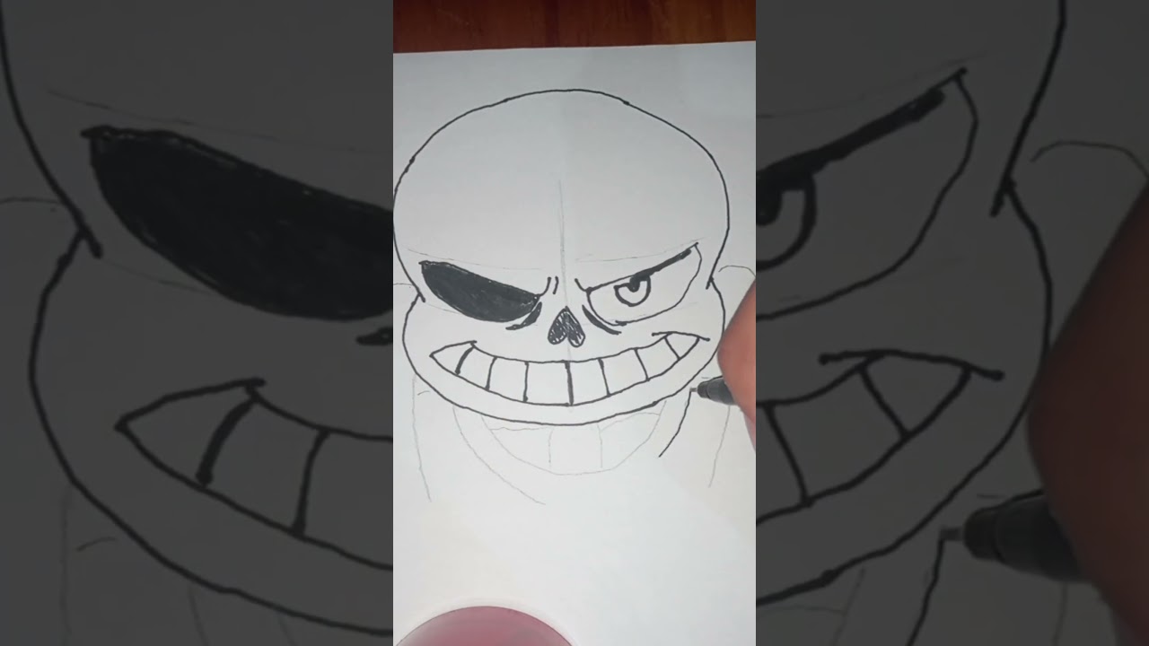 Drawing Sans #drawing #undertale
