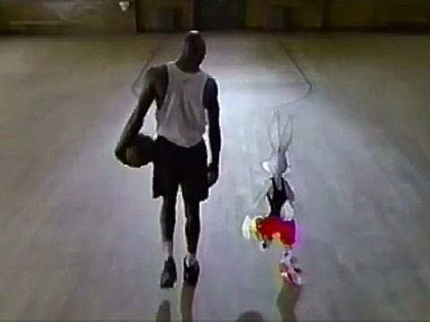 Still frame from Hare Jordan (Nike, 1992)