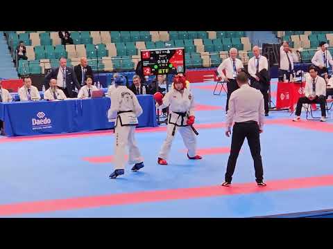 22nd ITF Taekwon-Do World Championships Sparring Adult Female 18-34 years old 77kg I-VI Degree Final