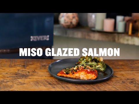 Grilled Miso Glazed Salmon