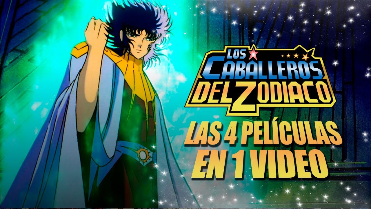 Los Caballeros del Zodiaco: Las 4 Películas en 1 Video