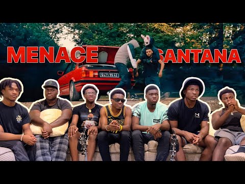 🇫🇷 AMÉRICAIN ÉCOUTE DU FRENCH RAP 🇫🇷 | Menace Santana - Guapman (Prod. Lewnwv)