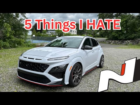 5 Things I HATE about my 2022 Hyundai Kona N! (And How I fixed 1 of them).