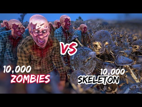 RUNNER ZOMBIES VS SKELETEN WARRIORS! Who is Notorious?