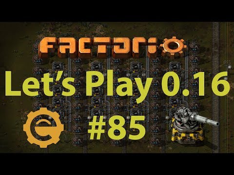 Factorio 0.16 Let's Play #85 - Iron smelting, depot expansion