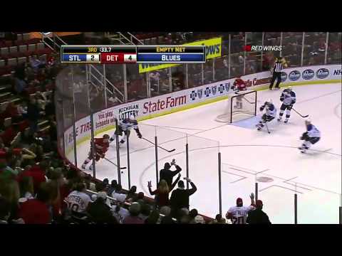 Niklas Lidstrom hat trick 12/15/10