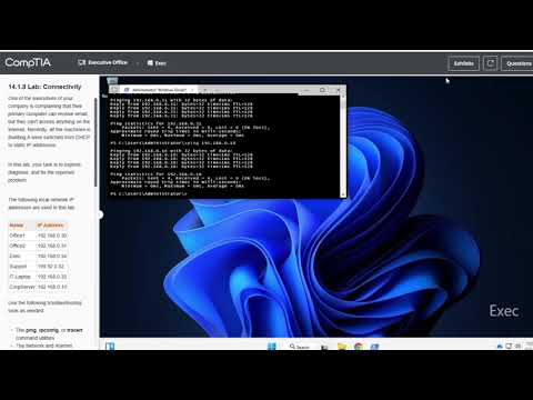 14.1.8 Lab: Connectivity 