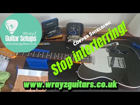 Fender American Ultra Telecaster Setup and Copper Shielding Fix! #guitar #guitarist #fender