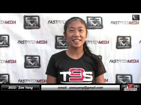 2023 Zoe Yang 4.0 GPA - Athletic Middle Infielder Softball Skills Video - Top 9 Sports
