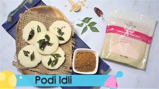 Cassava Flour Podi Idli