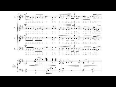 "Mae-e (Forward)" for SATB Choir with Piano ver. Text and Music by Kentaro Sato (Ken-P)