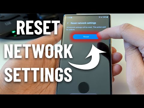 How to Reset the Network settings for the Samsung Galaxy S23 Ultra