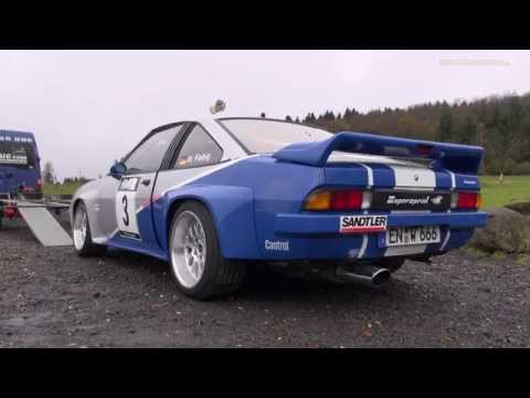 Opel Manta driving the Nürburgring Nordschleife!