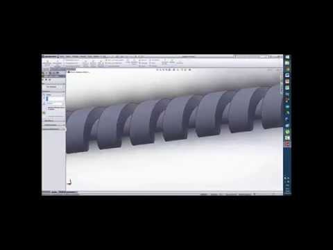 comment construire une vis d'archimede