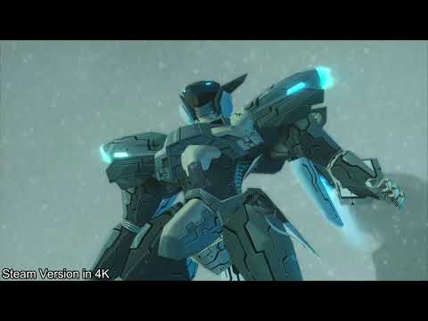 ANUBIS ZONE OF THE ENDERS Graphics Comparison (PCSX2 VS Steam in 4K Settings)