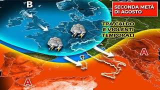 METEO-SECONDA METÀ DI AGOSTO SI POTREBBE APRIRE LA PORTA ATLANTICA CON TEMPERATU