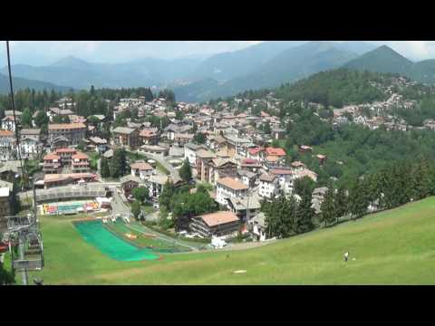 Discesa integrale seggiovia Leitner "Monte Purito" in HD - Selvino (BG)