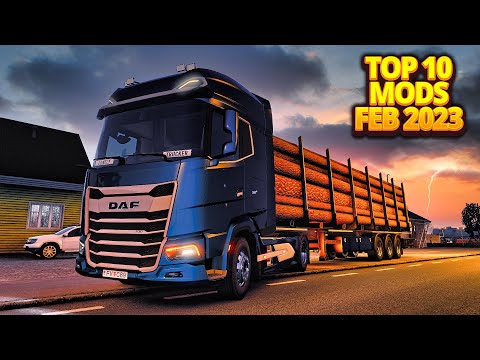 Top 10 Mods For ETS2 1.46 - FEBRUARY 2023 (Season 2) | ETS2 1.46 MODS
