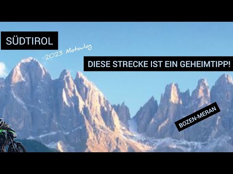 Eine Unglaubliche Odyssee in Südtirol von Bozen nach Meran 2023 I Motovlog I Geheimtipp!