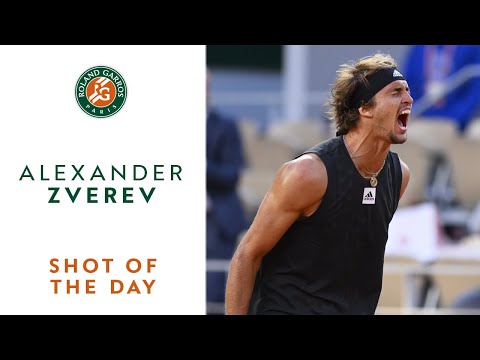 Shot of the day #10 - Alexander Zverev | Roland-Garros 2022