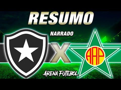 BOTAFOGO 1x1 PORTUGUESA-RJ Campeonato Carioca