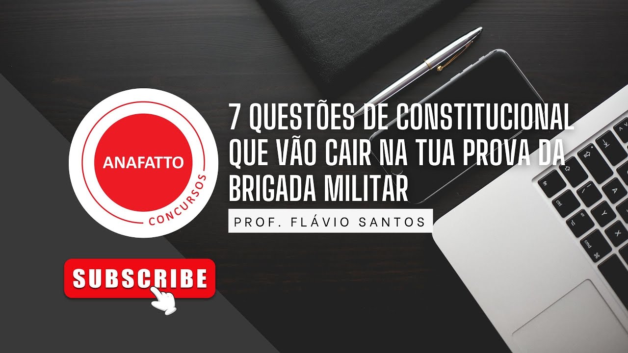 QUESTÕES DE CONSTITUCIONAL | BRIGADA MILITAR