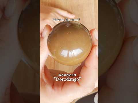 dorodango ASMR How to make a shiny mud ball #dorodango #hikarudorodango