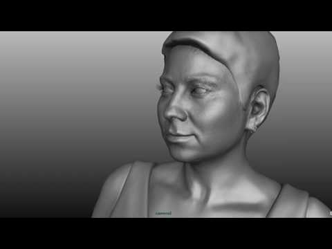 3D scanning and 3D printing of digital portrait and sculpture - Eisko & Harcourt studio