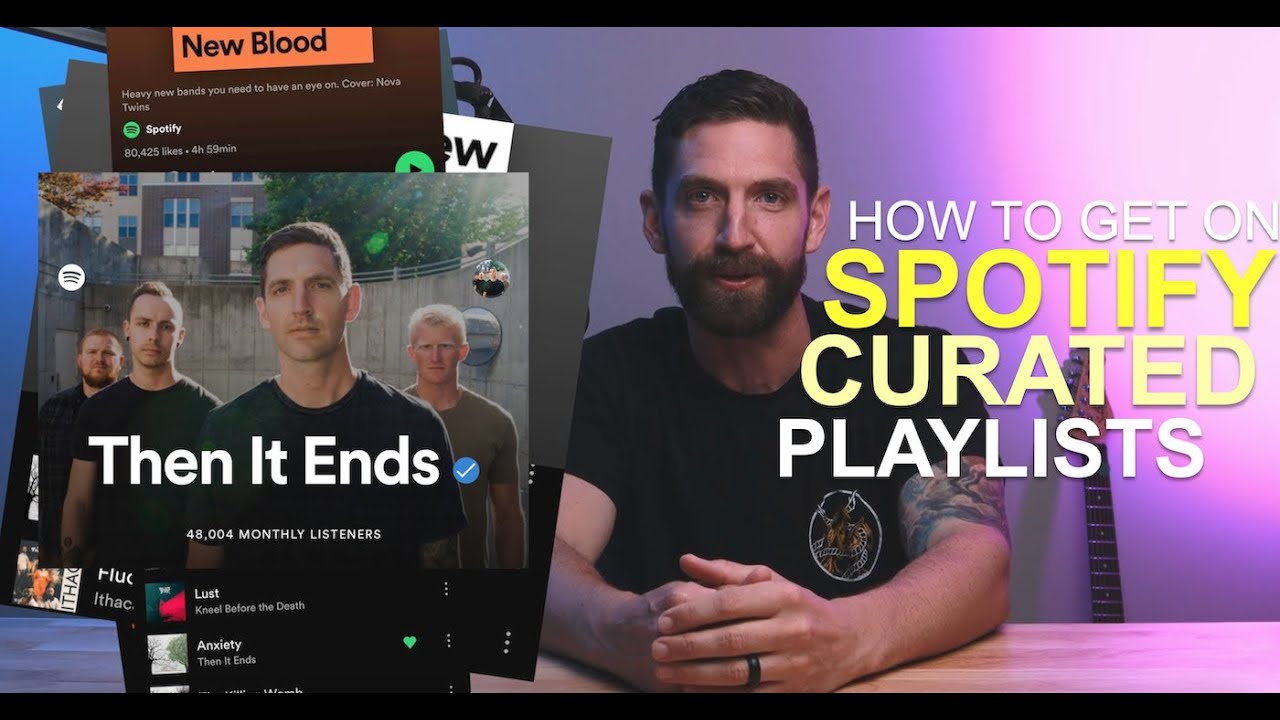 Get on SPOTIFY CURATED PLAYLISTS 2022/2023