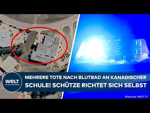 AMOKLAUF IN KANADA: Schütze richtet Blutbad an Schule an – Mindestens zehn Tote