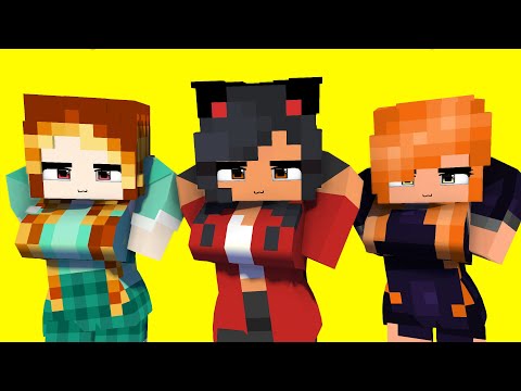 DARLING OHAYO ULTIMA APHMAU CREW SHUFFLE DANCE - MINECRAFT ANIMATION #shorts