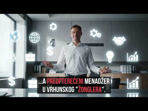 Od preopterećenog menadžera do vrhunskog žonglera