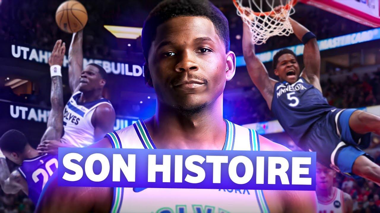 L'HISTOIRE D'ANTHONY EDWARDS - Le Futur Visage de la NBA !