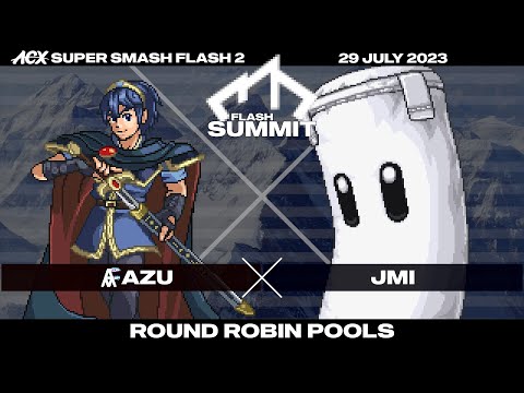 Azu (Marth) vs JMi (Sandbag) - Pools - Flash Summit 5