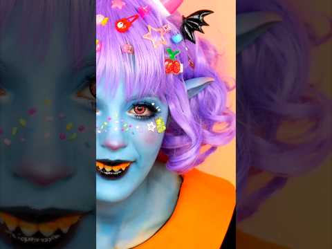 Candy Demon Makeup Tutorial 🍬🍭😈