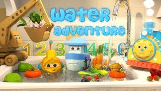 Learn to Count with Max the Glow Train and his Team | The Amazing Water Adventure