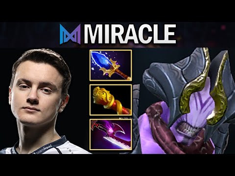 NIGMA.MIRACLE FACELESS VOID VERSUS TEAM SECRET - DOTA 2 7.27 GAMEPLAY