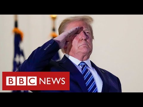 Trump says he wants to go ahead with second TV debate despite Covid illness - BBC News